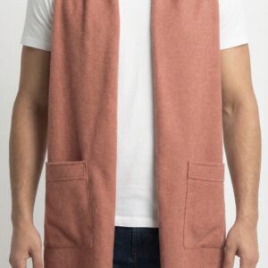 EloraTrends Premium Woolen Shawl / Muffler – Warm Terra-Rose / Soft Dusty‐Rose Tone, Winter Essential